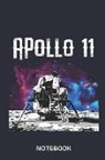 Paperpat - Apollo 11notebook: Apollo 11 Moon Lunar Landing Spaceflight Classic Journal Notebook with 110 Pages for Notes, Lists, Musings and More