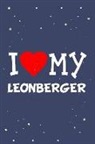 Flippin Sweet Books - I Love My Leonberger Dog Breed Journal Notebook: Blank Lined Ruled for Writing 6x9 110 Pages