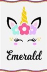 Sofia Taylor - Emerald: Personal Notebook Personal Diary Unicorn Notebook Writing Journal Personalized Notebook Custom Notebook Unicorn Gift U