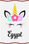Sofia Taylor - Egypt: Personal Notebook Personal Diary Unicorn Notebook Writing Journal Personalized Notebook Custom Notebook Unicorn Gift U