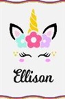 Sofia Taylor - Ellison: Personal Notebook Personal Diary Unicorn Notebook Writing Journal Personalized Notebook Custom Notebook Unicorn Gift U