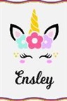 Sofia Taylor - Ensley: Personal Notebook Personal Diary Unicorn Notebook Writing Journal Personalized Notebook Custom Notebook Unicorn Gift U
