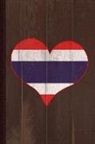 Flippin Sweet Books - I Love Thailand Journal Notebook: Blank Lined Ruled for Writing 6x9 110 Pages