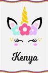 Sofia Taylor - Kenya: Personal Notebook Personal Diary Unicorn Notebook Writing Journal Personalized Notebook Custom Notebook Unicorn Gift U