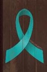 Flippin Sweet Books - Ovarian Cancer Awareness Ribbon Journal Notebook: Blank Lined Ruled for Writing 6x9 110 Pages