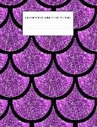 Ladymberries Journals - Composition Notebook: Beautiful Mermaid Scale Sparkle Blue Composition Notebook College Ruled Large Composition Notebook Journal 120 Pages