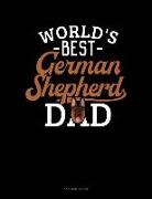 Jeryx Publishing - World's Best German Shepherd Dad: 3 Column Ledger
