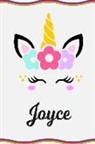 Sofia Taylor - Joyce: Personal Notebook Personal Diary Unicorn Notebook Writing Journal Personalized Notebook Custom Notebook Unicorn Gift U