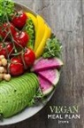 Golding Notebooks - Vegan Meal Plan Journal Salad Theme