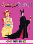 Angela Westfild - Anastasia and Maleficent Coloring Book: 2 in 1 Coloring Book for Kids and Adults, Activity Book, Great Starter Book for Children with Fun, Easy, and R