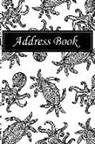 Shamrock Logbook - Address Book: Alphabetical Index with Hand Drawn Underwater Cover