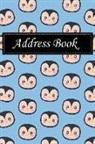 Shamrock Logbook - Address Book: Alphabetical Index with Head of Penguin Icon Pattern Cover