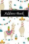 Shamrock Logbook - Address Book: Alphabetical Index with Llama Seamless Pattern Cover