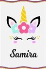 Sofia Taylor - Samira: Personal Notebook Personal Diary Unicorn Notebook Writing Journal Personalized Notebook Custom Notebook Unicorn Gift U