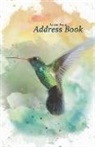 Joy For All Art - Large Print Address Book: 5.5 X 8.5 Hummingbird Design Bird Address / Telephone Book