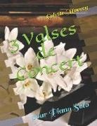 Colette Mourey - 3 Valses de Concert: Pour Piano Solo