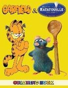 Angela Westfild - Garfield and Ratatouille Coloring Book: 2 in 1 Coloring Book for Kids and Adults, Activity Book, Great Starter Book for Children with Fun, Easy, and R