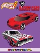 Angela Westfild - Hot Wheels and Racing Cars Coloring Book: 2 in 1 Coloring Book for Kids and Adults, Activity Book, Great Starter Book for Children with Fun, Easy, and