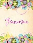 Jane April - Francesca: Personalized Name Journal Composition Notebook