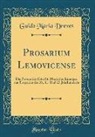 Guido Maria Dreves - Prosarium Lemovicense