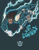 Black Nationalists Comics - Jet Lightning: Black Super Hero Notebook, 8x10 College Ruled Lined Paper, 100 Pages