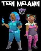 Black Nationalists Comics - Teen Melanin: Black Super Hero Notebook, 8x10 College Ruled Lined Paper, 100 Pages