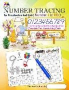 Chien-Chi Lee - Number Tracing Book for Preschoolers and Kids Ages 4+ Number 1 to 100: The Most Beautiful Handwriting Font (Fountain Pen Handwriting Font)