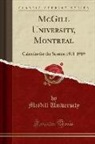 Mcgill University - McGill University, Montreal