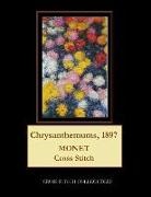 Cross Stitch George, Kathleen George - Chrysanthemums, 1897: Monet Cross Stitch Pattern