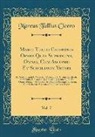 Marcus Tullius Cicero - Marci Tullii Ciceronis Opera Quae Supersunt, Omnia, Cum Asconio Et Scholiaste Veteri, Vol. 7
