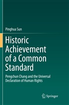 Pinghua Sun - Historic Achievement of a Common Standard