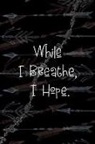 Lynette Cullen - While I Breathe, I Hope.: Yearly Planner Black Jewelry Boho Cover