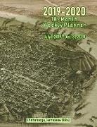 Noon Sun Handy Books - 2019-2020 18-Month Weekly Planner: July 1, 2019 - Dec. 31, 2020: Chattanooga, Tennessee (1886): Vintage Panoramic Map Cover