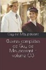 Guy de Maupassant - Oeuvres Complètes de Guy de Maupassant - Volume 03