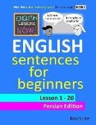 Kevin Lee - English Lessons Now! English Sentences for Beginners Lesson 1 - 20 Persian Edition
