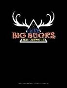 Jeryx Publishing - I Like Big Bucks and I Cannot Lie: Graph Paper Notebook - 0.25 Inch (1/4) Squares