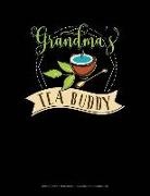 Jeryx Publishing - Grandma's Tea Buddy: Graph Paper Notebook - 0.25 Inch (1/4) Squares