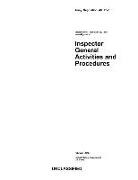 United States Government Us Army - Army Regulation AR 20-1 Inspections, Assistance, and Investigations: Inspector General Activities and Procedures February 2018