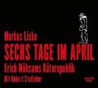 Markus Liske, Robert Stadlober - Sechs Tage im April, 1 MP3-CD (Audio book)