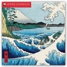 Flame Tree Publishing - Japanese Woodblocks Wall Calendar 2020 (Art Calendar)