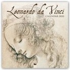 Flame Tree Publishing, Leonardo Da Vinci - Leonardo Da Vinci Wall Calendar 2020 (Art Calendar)