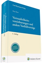 Peter Kurz - Vertraulichkeitsvereinbarungen und andere Vorfeldverträge
