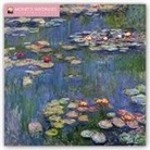 Flame Tree Publishing, Claude Monet - Monet's Walterlilies Wall Calendar 2020 (Art Calendar)