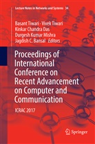 Jagdish C. Bansal, Kinkar Chandra Das et al, Kinkar Chandra Das, Durgesh Kumar Mishra, Basant Tiwari, Vive Tiwari... - Proceedings of International Conference on Recent Advancement on Computer and Communication