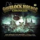 Wolfgang Schüler, Till Hagen, Tom Jacobs - Sherlock Holmes Chronicles - Der Mörder von Dresden, 2 Audio-CD (Hörbuch)