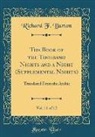 Richard F. Burton - The Book of the Thousand Nights and a Night (Supplemental Nights), Vol. 11 of 12