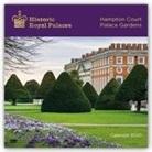 Flame Tree Publishing - Historic Royal Palaces Hampton Court Palace Gardens Wall Calendar