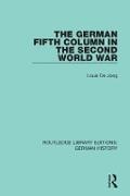 Louis De Jong - German Fifth Column in the Second World War
