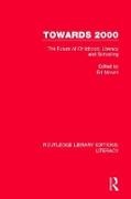 Ed Marum, Ed Marum,  Marum Ed - Towards 2000 - The Future of Childhood, Literacy and Schooling