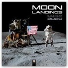 Flame Tree Publishing - Moon Landings Wall Calendar 2020 (Art Calendar)